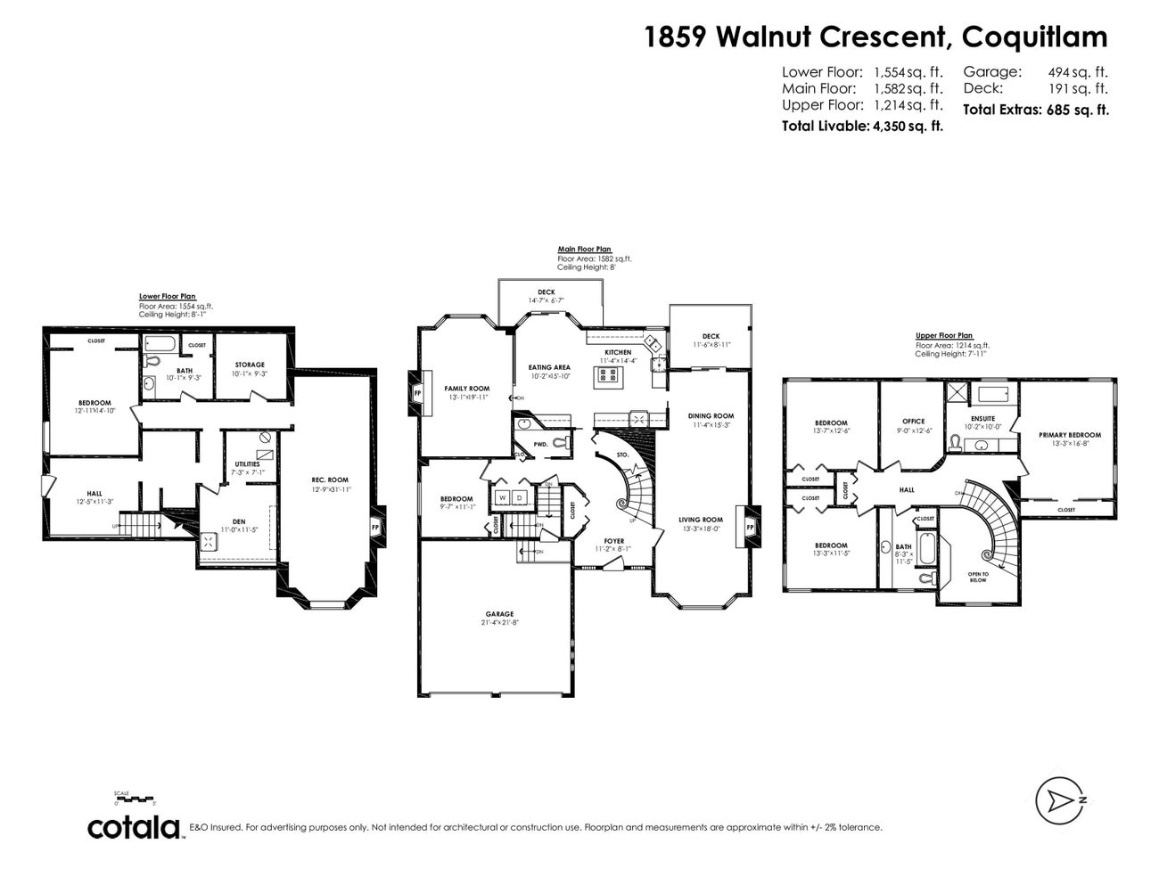 1859 Walnut Crescent - Central Coquitlam Single Family Residence for Sale, 5 Bedrooms (R3092772)# - 38