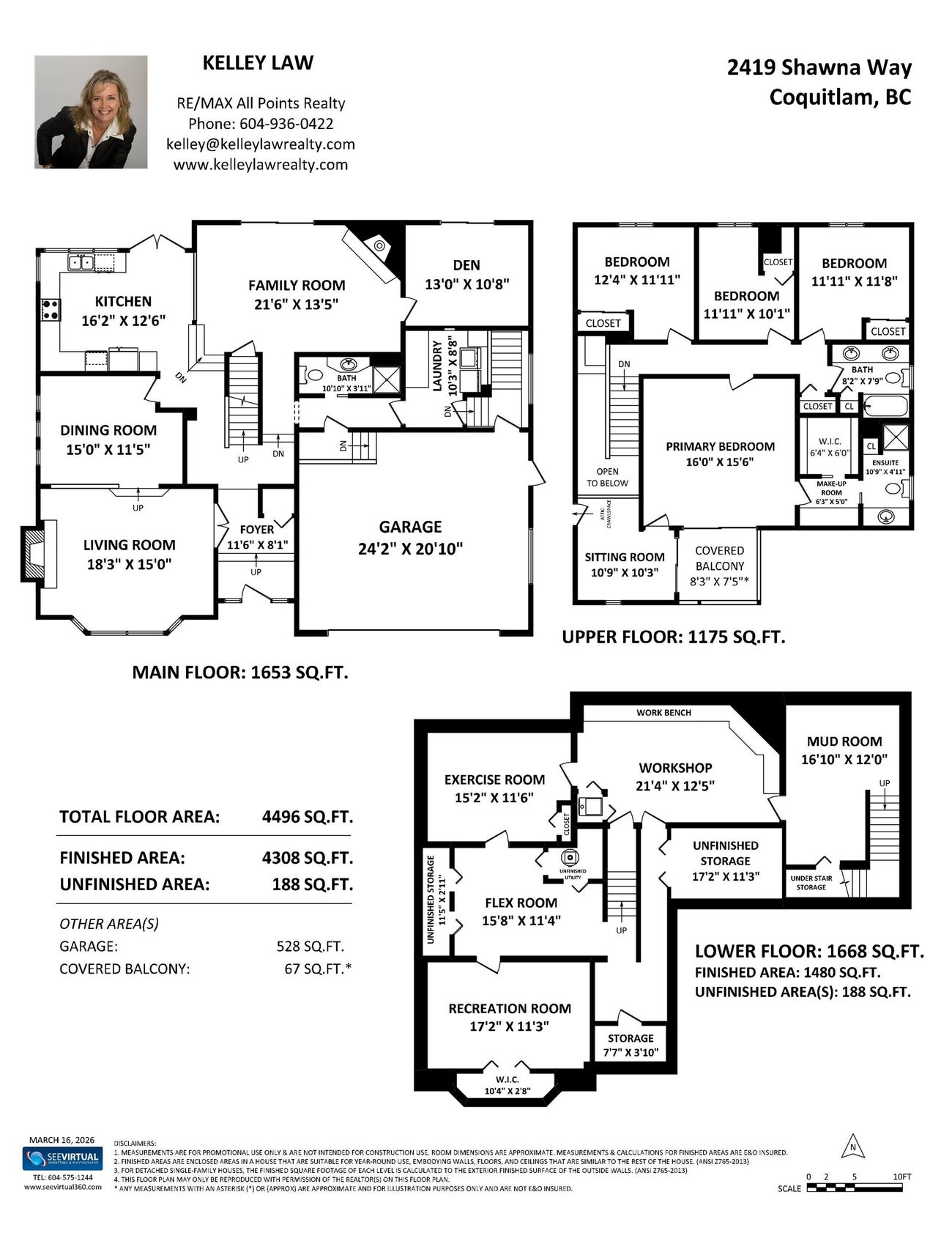 2419 Shawna Way - Central Coquitlam Single Family Residence for Sale, 4 Bedrooms (R3100849)# - 35