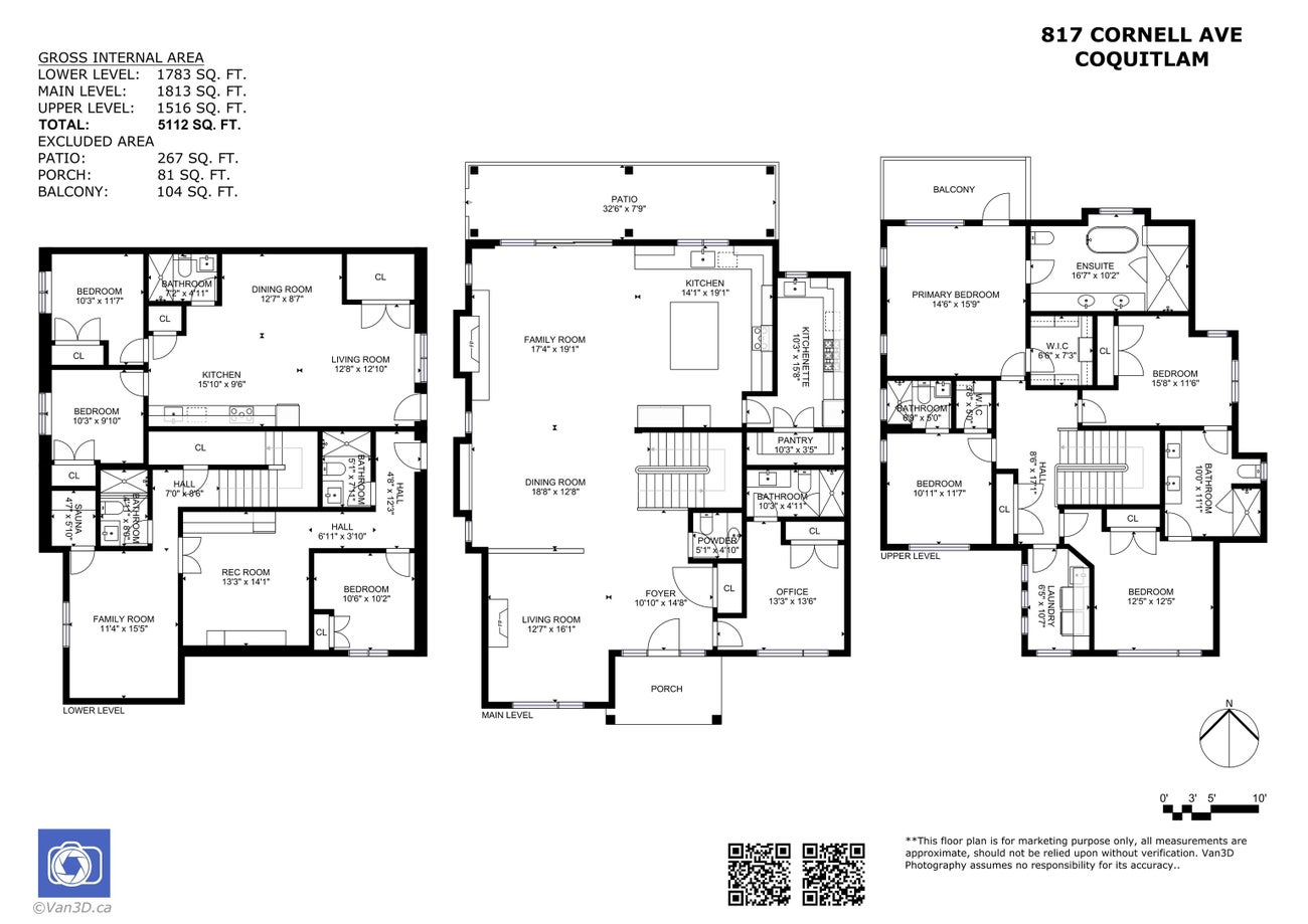 817 Cornell Avenue - Coquitlam West Single Family Residence for Sale, 8 Bedrooms (R3101336)# - 24