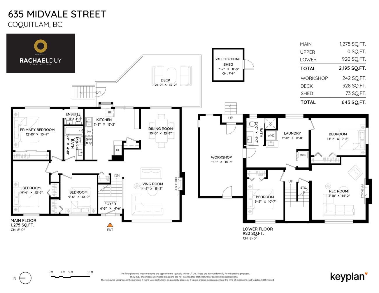 635 Midvale Street - Central Coquitlam Single Family Residence for Sale, 5 Bedrooms (R3102167)# - 30