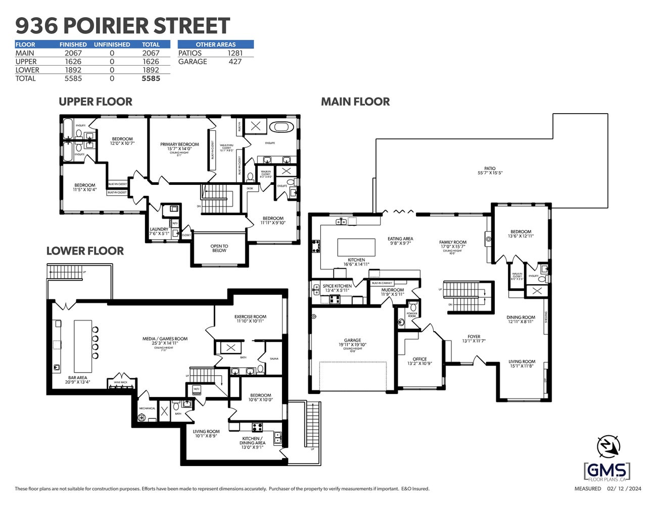 936 Poirier Street - Harbour Place Single Family Residence for Sale, 6 Bedrooms (R3104827)# - 37