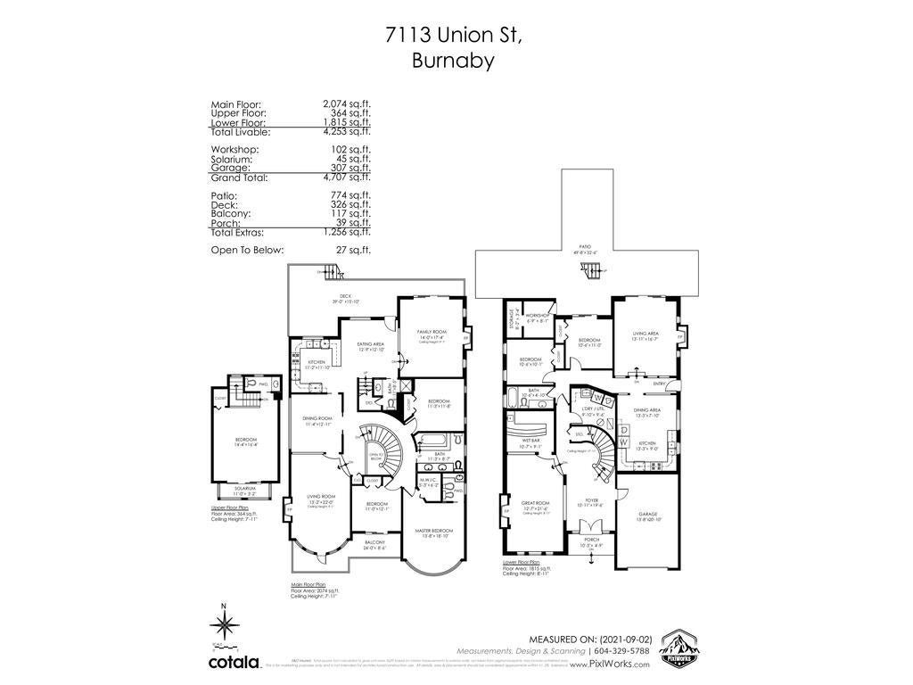 7113 Union Street - Sperling-Duthie Single Family Residence for Sale, 6 Bedrooms (R3106873)# - 40