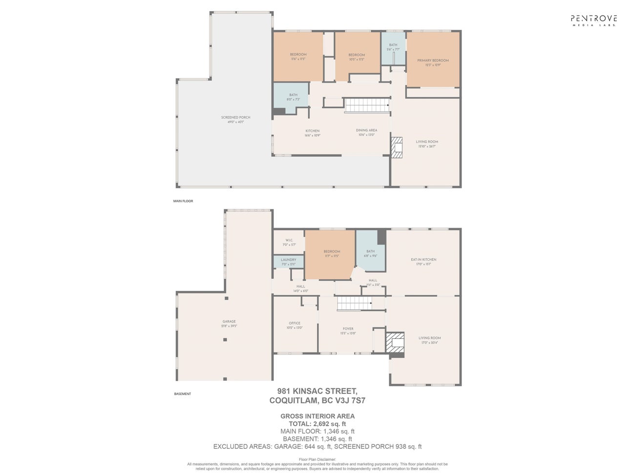981 Kinsac Street - Coquitlam West Single Family Residence for Sale, 5 Bedrooms (R3107267)# - 40