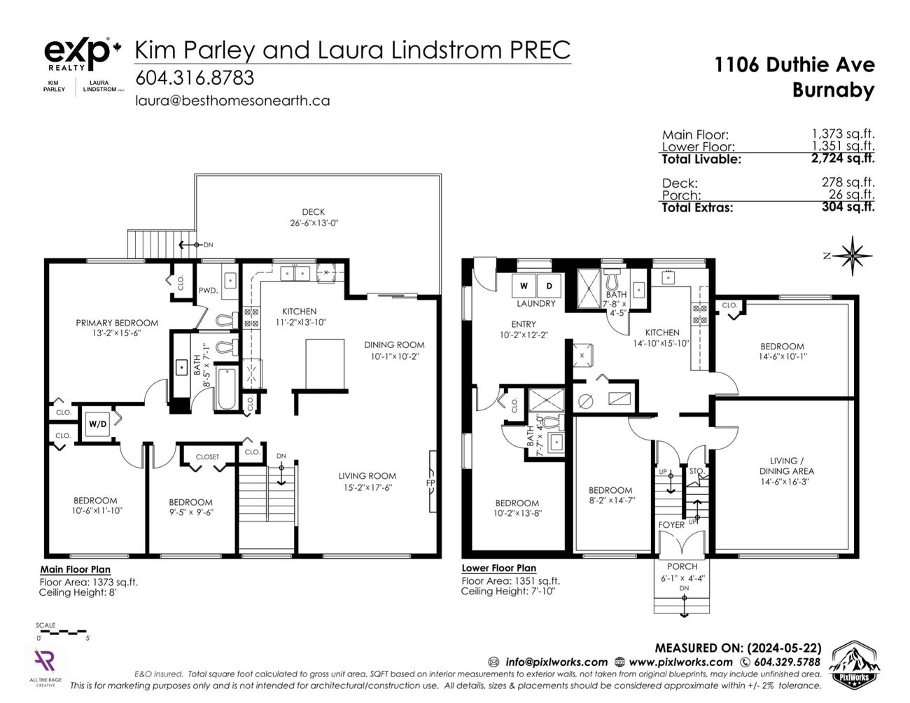 1106 Duthie Avenue - Simon Fraser Univer. single-family-residence for Sale, 6 Bedrooms (R3107289)# - 3