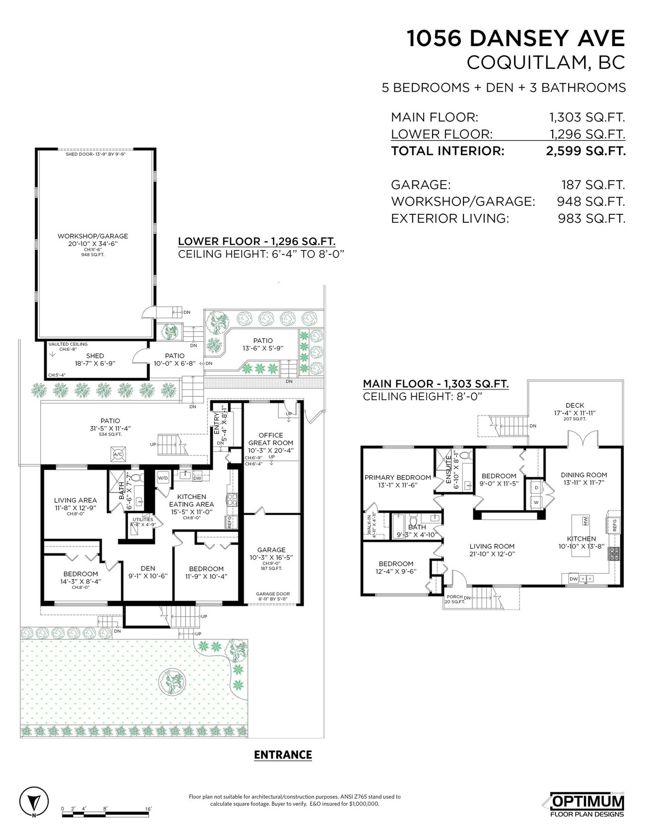1056 Dansey Avenue - Central Coquitlam Single Family Residence for Sale, 5 Bedrooms (R3110399)# - 35