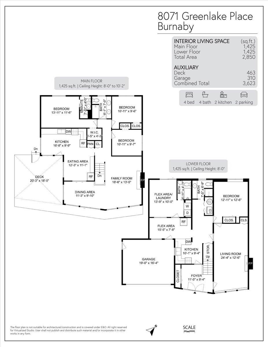 8071 Greenlake Place - Government Road Single Family Residence for Sale, 5 Bedrooms (R3111470)# - 24
