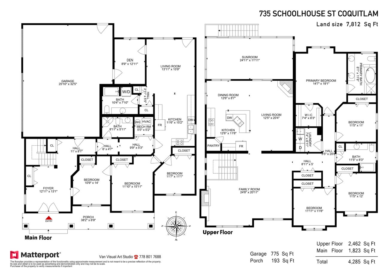 735 Schoolhouse Street - Central Coquitlam Single Family Residence for Sale, 7 Bedrooms (R3117261)# - 37