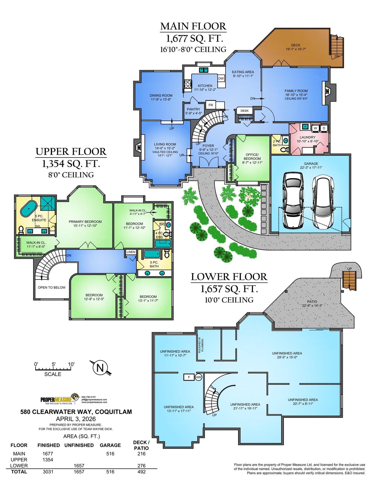580 Clearwater Way - Coquitlam East single-family-residence for Sale, 5 Bedrooms (R3117530)# - 5