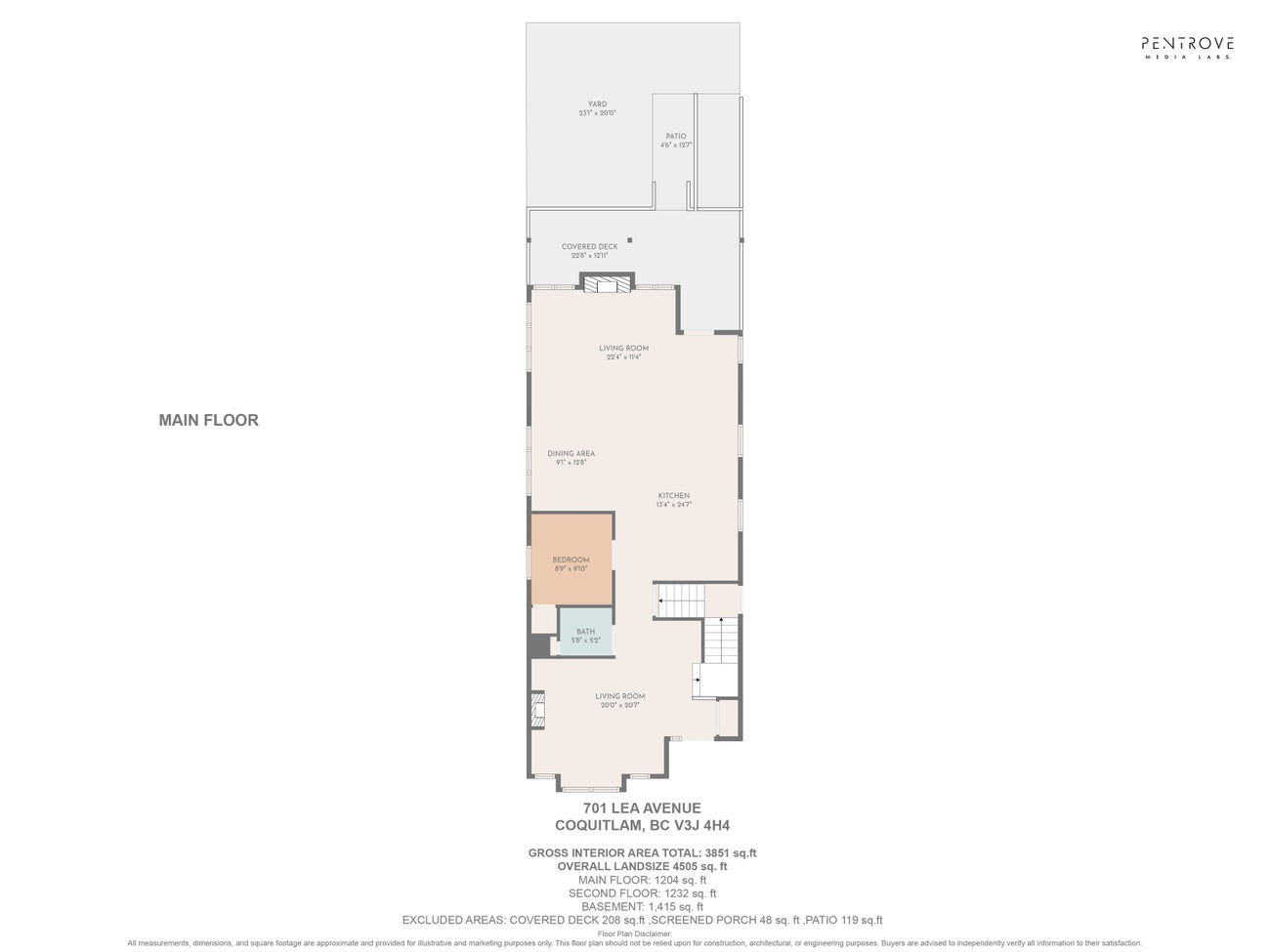 701 Lea Avenue - Coquitlam West Single Family Residence for Sale, 7 Bedrooms (R3122790)# - 31