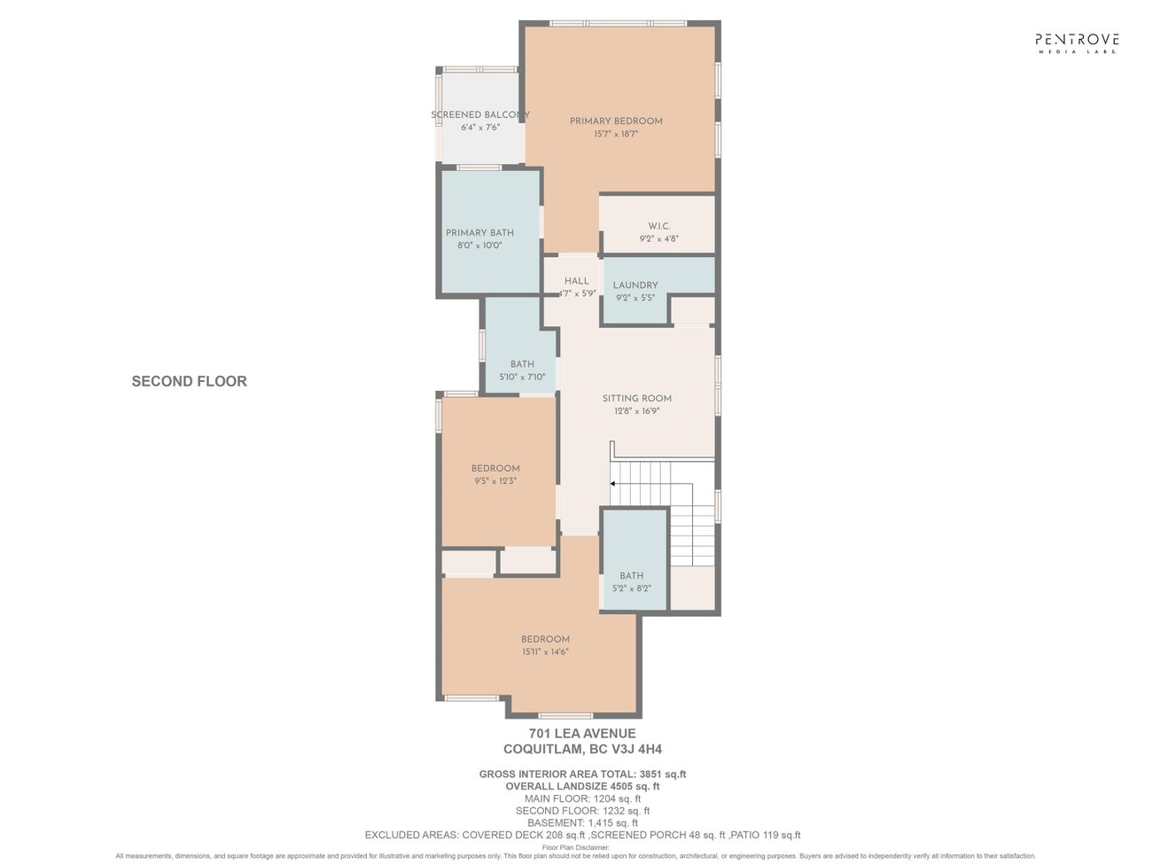 701 Lea Avenue - Coquitlam West Single Family Residence for Sale, 7 Bedrooms (R3122790)# - 32