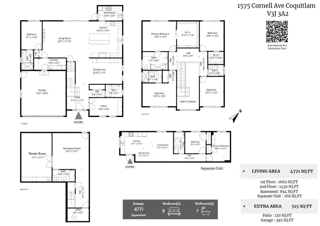 1575 Cornell Avenue - Central Coquitlam Single Family Residence for Sale, 7 Bedrooms (R3125893)# - 39
