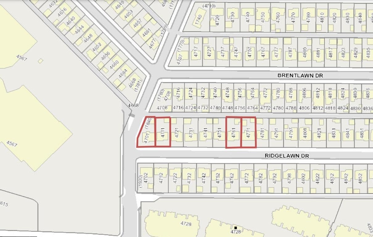 4711 Ridgelawn Drive - Brentwood Park Single Family Residence for Sale, 4 Bedrooms (R3127609)# - 3