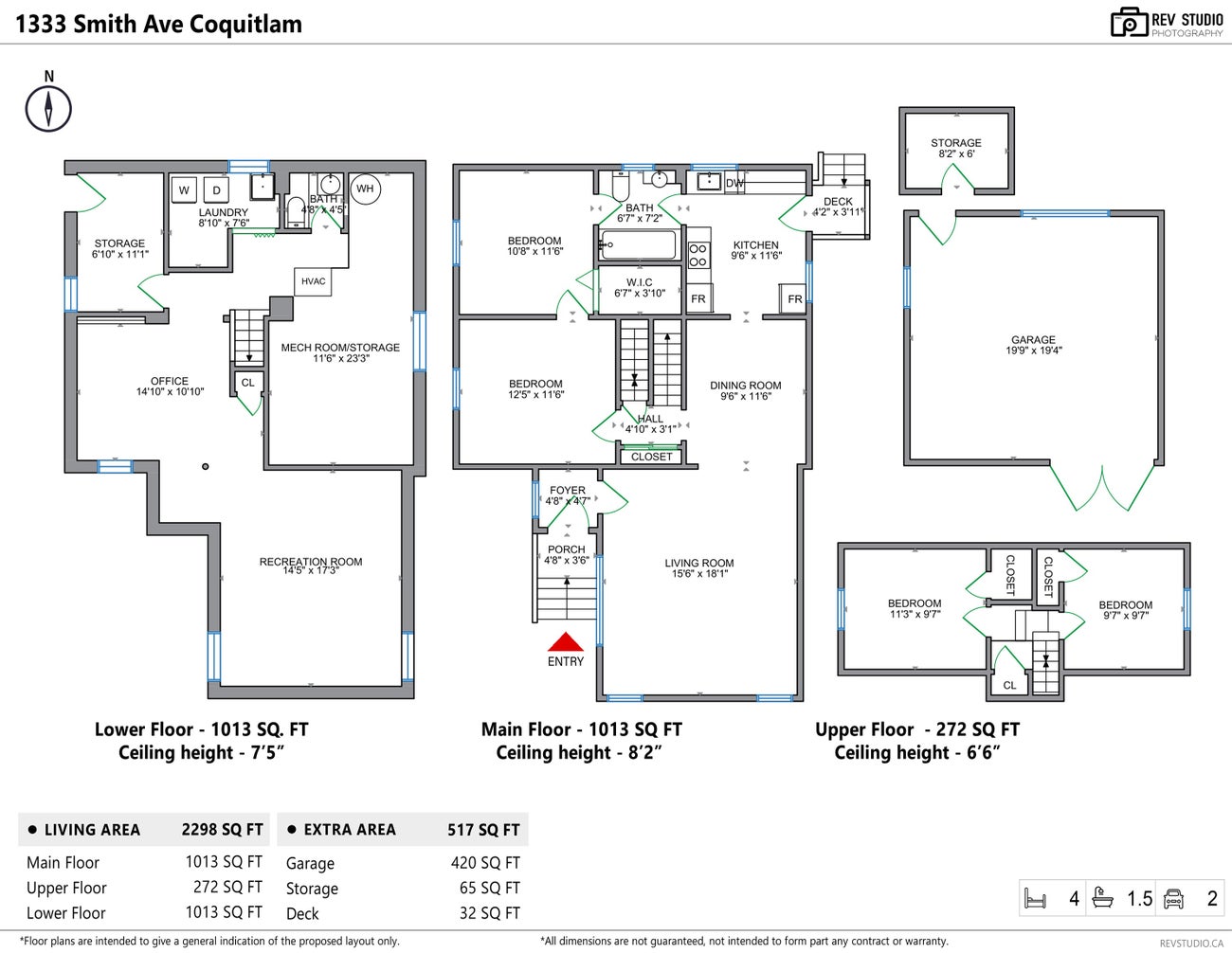 1333 Smith Avenue - Central Coquitlam Single Family Residence for Sale, 4 Bedrooms (R3129680)# - 3