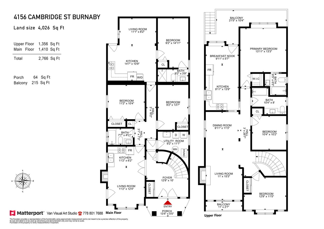 4156 Cambridge Street - Vancouver Heights Single Family Residence for Sale, 6 Bedrooms (R3132297)# - 40