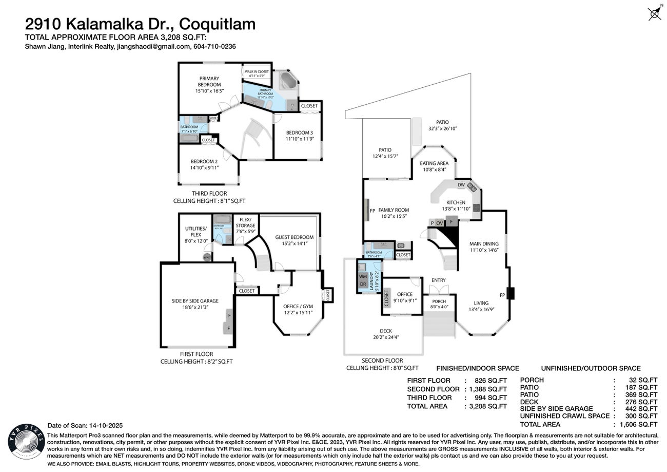 2910 Kalamalka Drive - Coquitlam East Single Family Residence for Sale, 4 Bedrooms (R3134226)# - 40