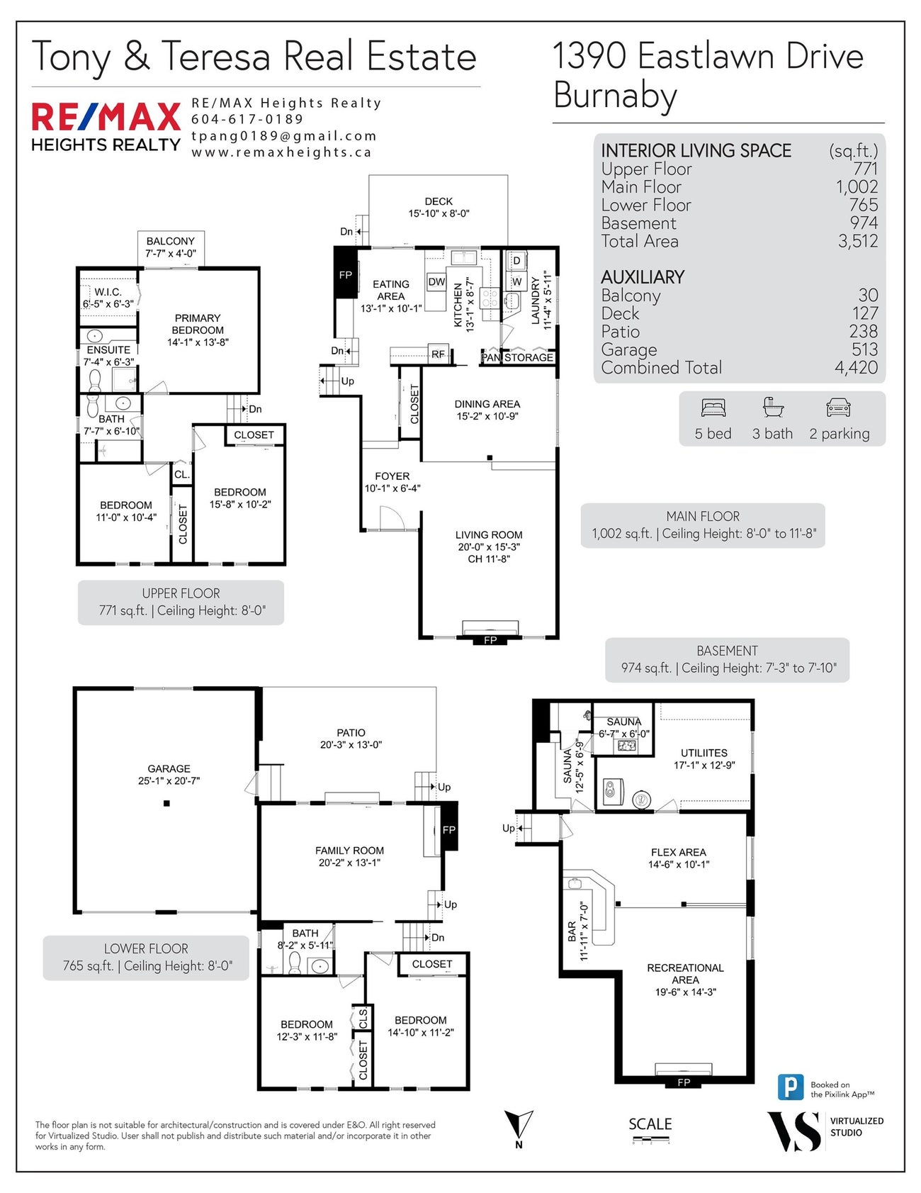 1390 Eastlawn Drive - burnaby Single Family Residence for Sale, 5 Bedrooms (R3135907)# - 40 1390 Eastlawn Drive - burnaby Single Family Residence for Sale, 5 Bedrooms (R3135907)# - 40