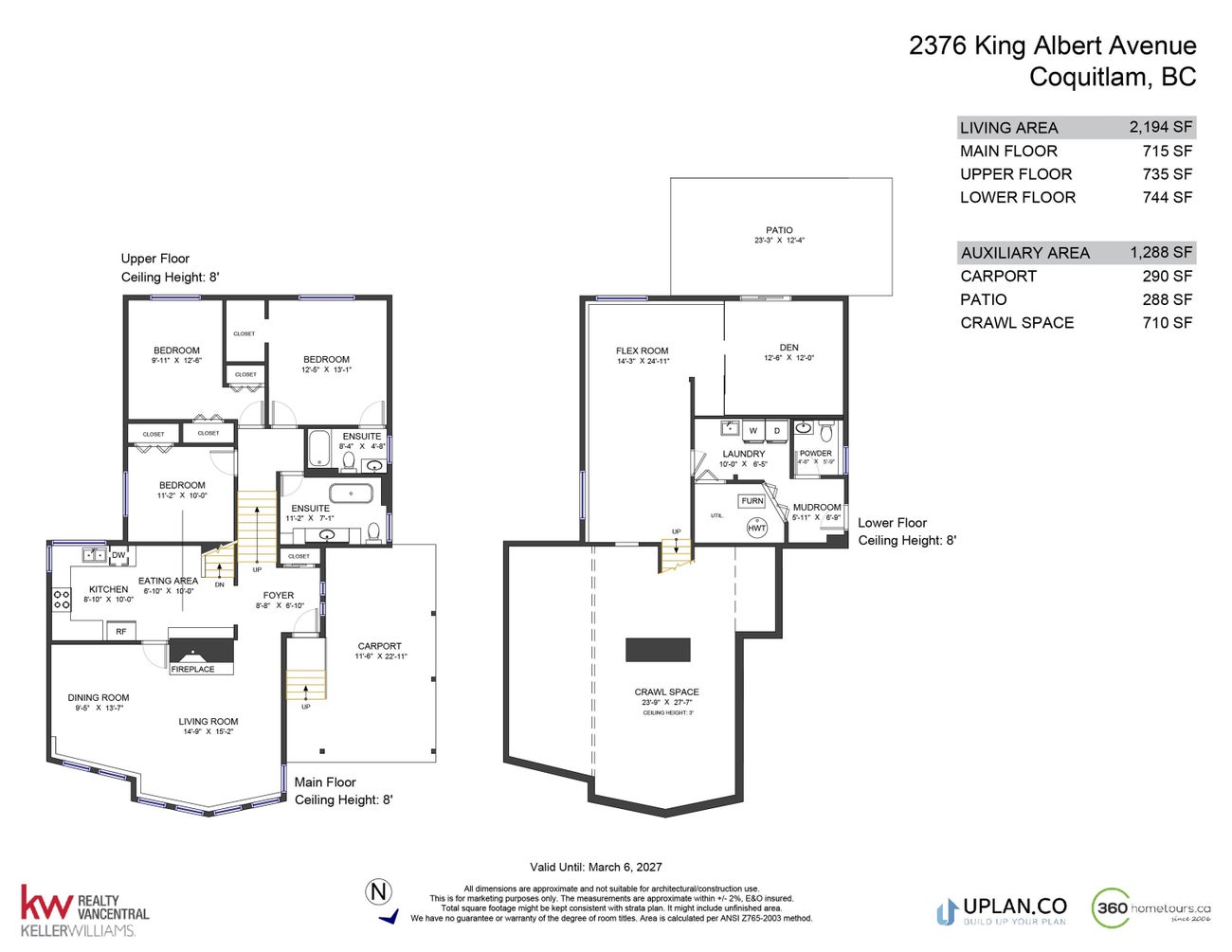 2376 King Albert Avenue - Central Coquitlam Single Family Residence for Sale, 3 Bedrooms (R3138091)# - 2