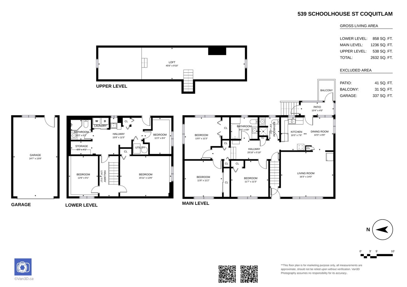 539 Schoolhouse Street - Central Coquitlam Single Family Residence for Sale, 6 Bedrooms (R3139752)# - 33