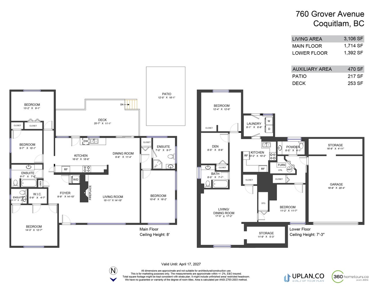 760 Grover Avenue - Coquitlam West Single Family Residence for Sale, 6 Bedrooms (R3143739)# - 24 760 Grover Avenue - Coquitlam West Single Family Residence for Sale, 6 Bedrooms (R3143739)# - 24
