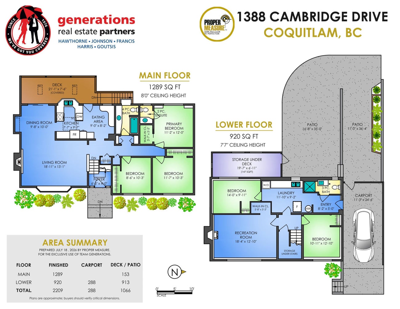 1388 Cambridge Drive - Central Coquitlam Single Family Residence for Sale, 5 Bedrooms (R3150503)# - 40