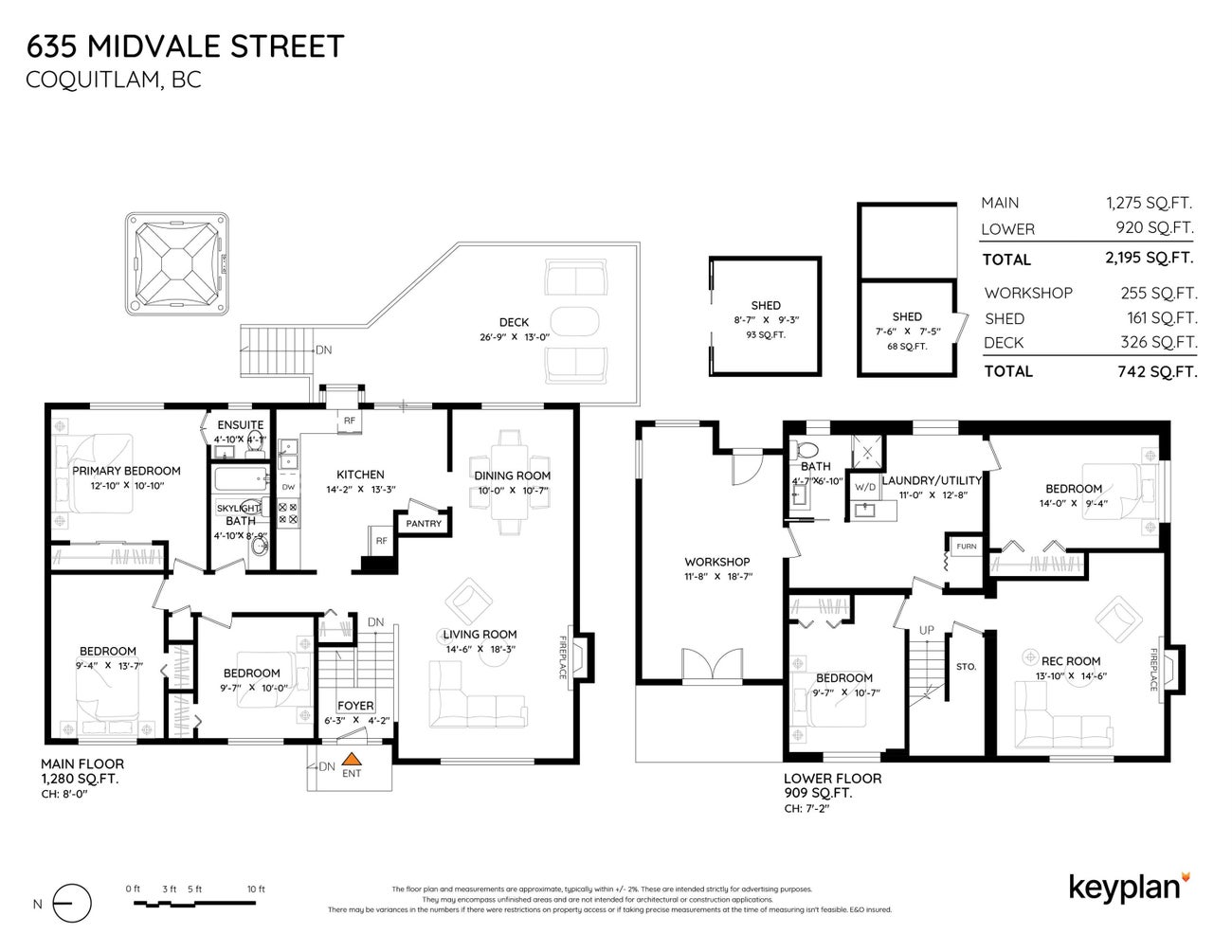 635 Midvale Street - Central Coquitlam Single Family Residence for Sale, 5 Bedrooms (R3154410)# - 40
