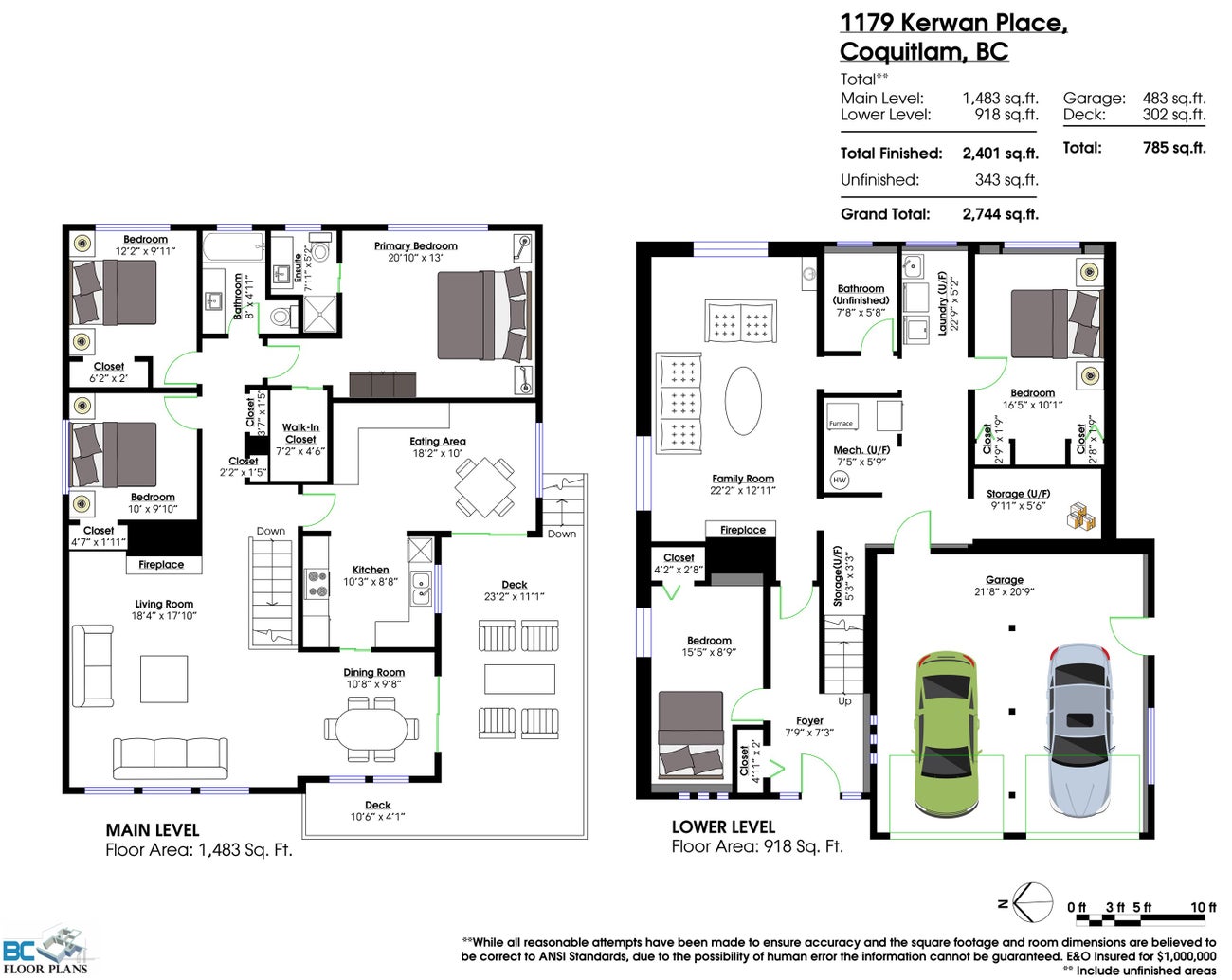 1179 Kerwan Place - Central Coquitlam Single Family Residence for Sale, 5 Bedrooms (R3155865)# - 32