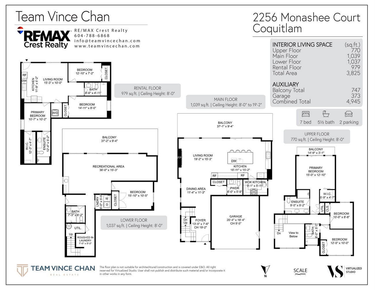 2256 Monashee Court - Coquitlam East Single Family Residence for Sale, 7 Bedrooms (R3159545)# - 40 2256 Monashee Court - Coquitlam East Single Family Residence for Sale, 7 Bedrooms (R3159545)# - 40