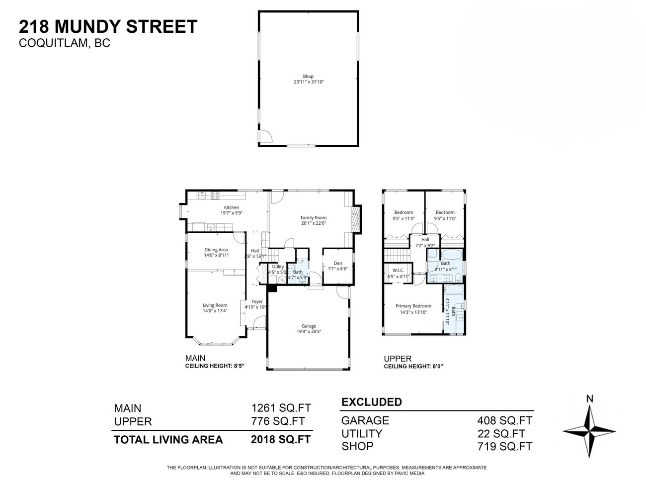 218 Mundy Street - Central Coquitlam Single Family Residence for Sale, 3 Bedrooms (R3163148)# - 27
