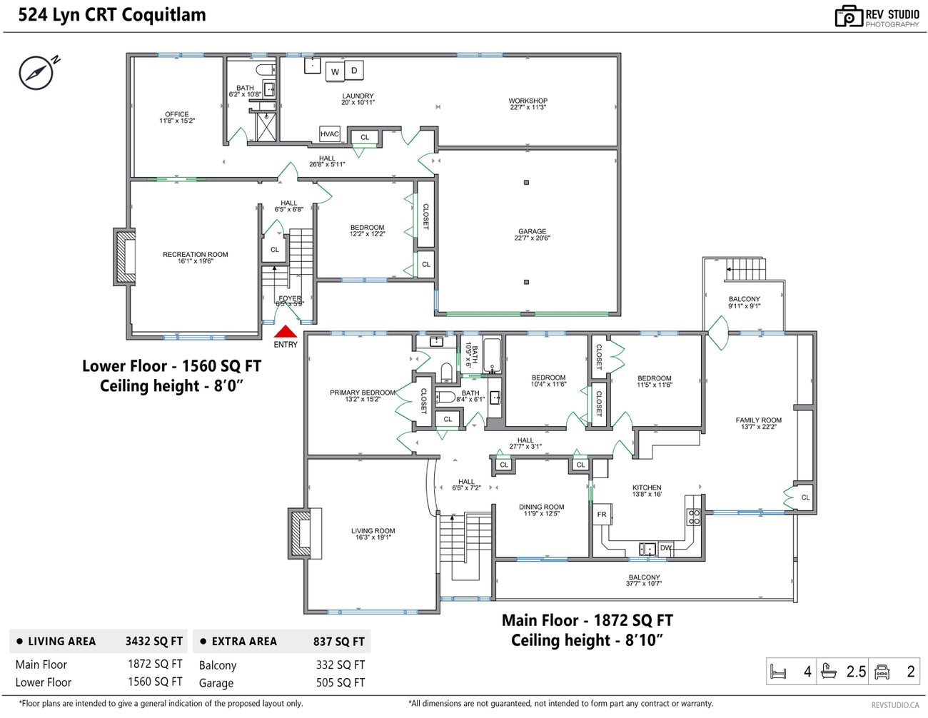 524 Lyn Court - Central Coquitlam Single Family Residence for Sale, 4 Bedrooms (R3172603)# - 22