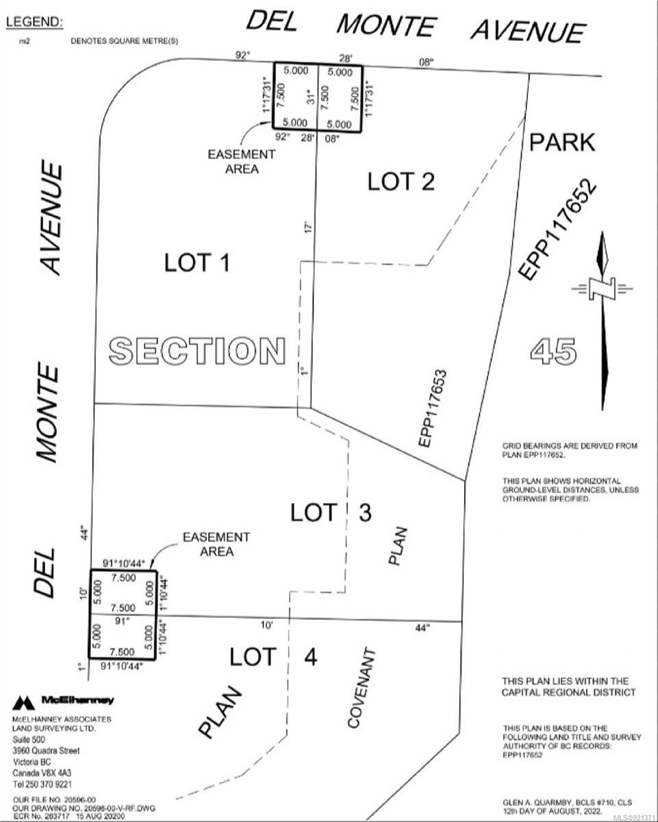 Lot 4 5147 Del Monte Ave - SE Cordova Bay Land for sale(921371) #1