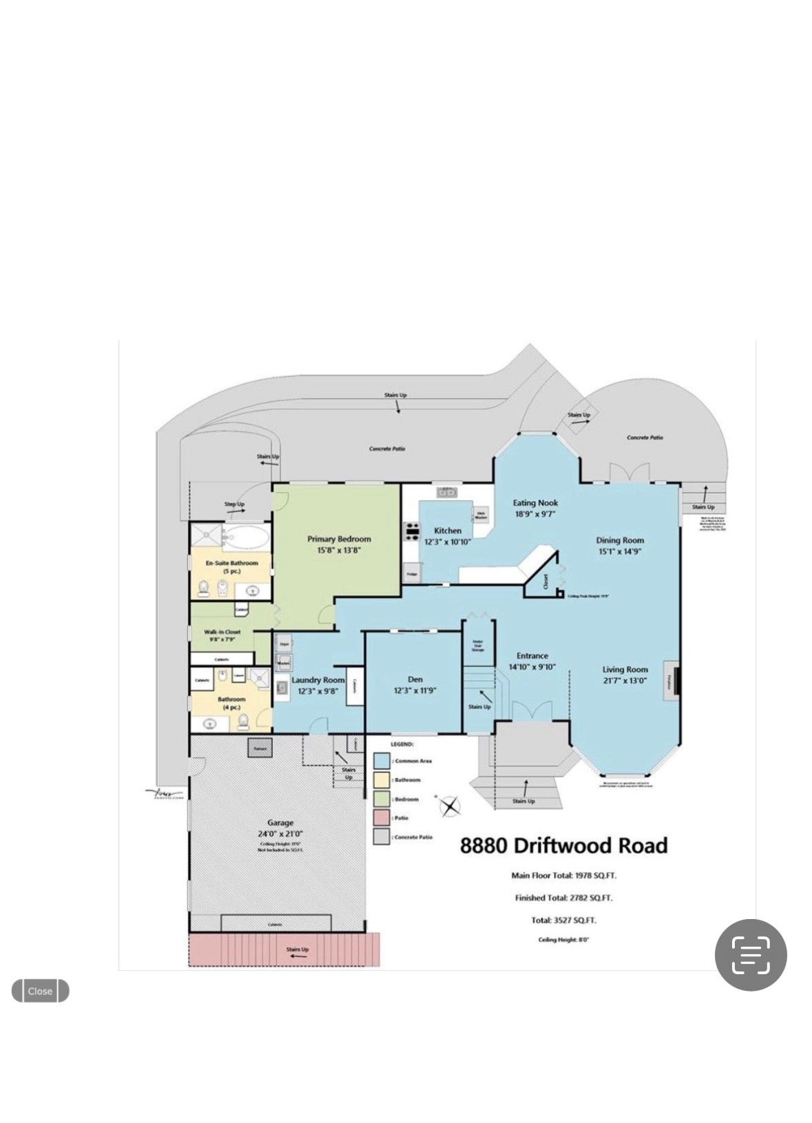 8880 Driftwood Road  - CR Campbell River South Single Family Detached for sale, 3 Bedrooms  #5