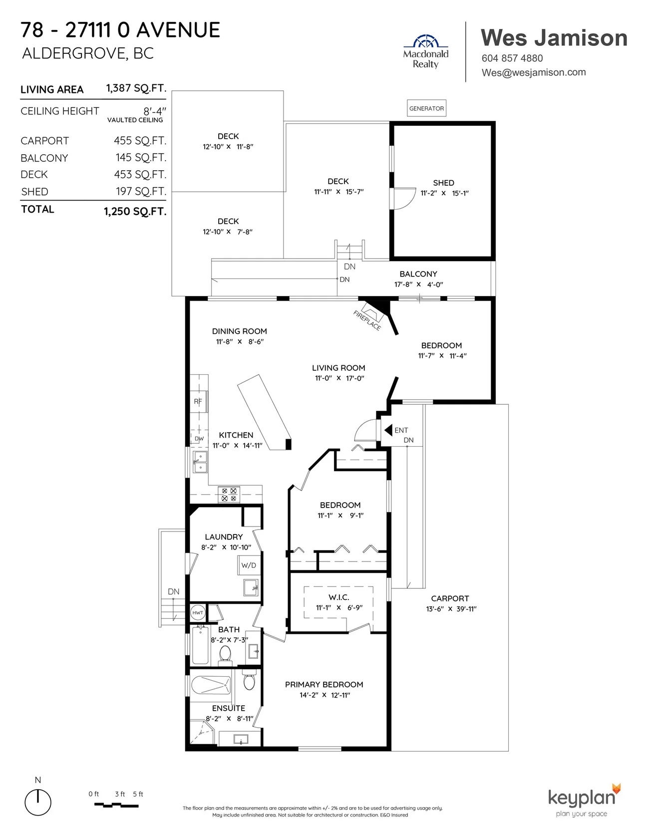 78 27111 0 AVENUE - Aldergrove Langley House/Single Family for sale, 2 Bedrooms (R2807994) #27