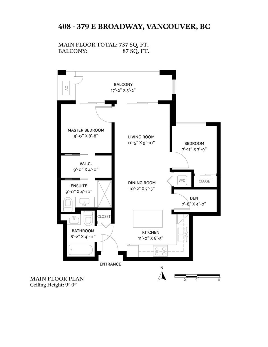 408 379 E BROADWAY AVENUE - Mount Pleasant VE Apartment/Condo for sale, 2 Bedrooms (R2599900) #22