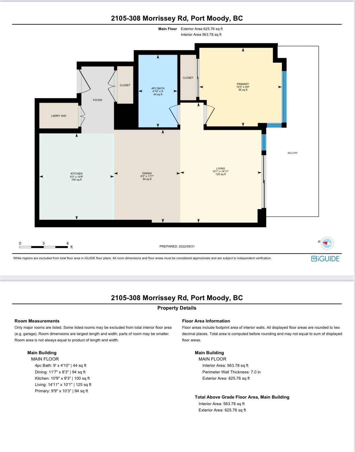 2105 308 MORRISSEY ROAD - Port Moody Centre Apartment/Condo for sale, 1 Bedroom (R2831173) #28