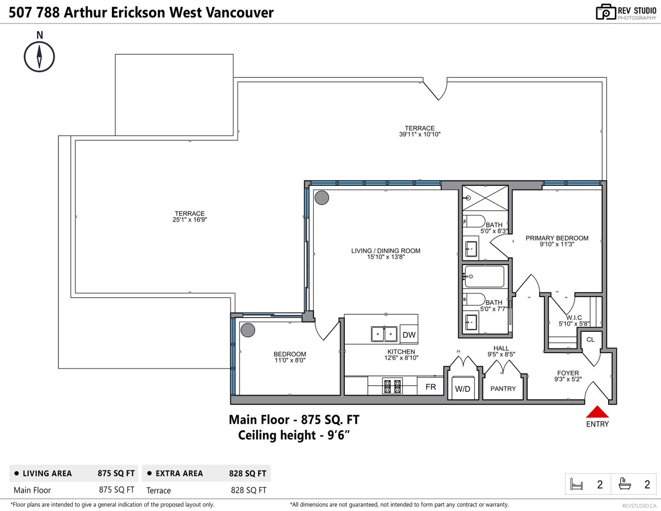 507 788 ARTHUR ERICKSON PLACE - Park Royal Apartment/Condo for sale, 1 Bedroom (R2849744) #40