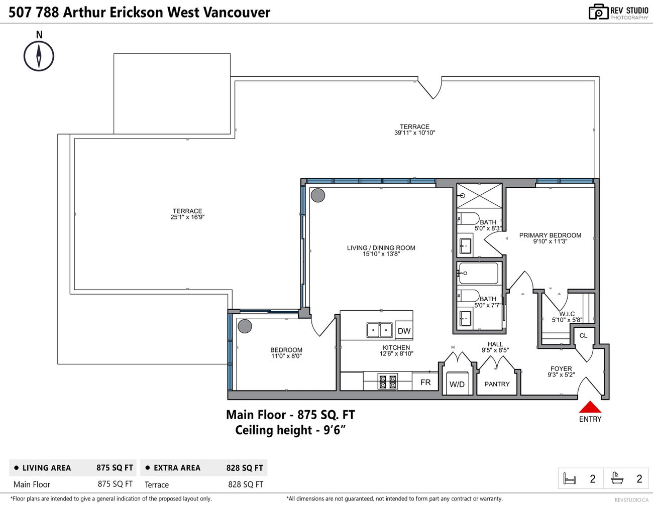 507 788 ARTHUR ERICKSON PLACE - Park Royal Apartment/Condo for sale, 1 Bedroom (R2950228) #40