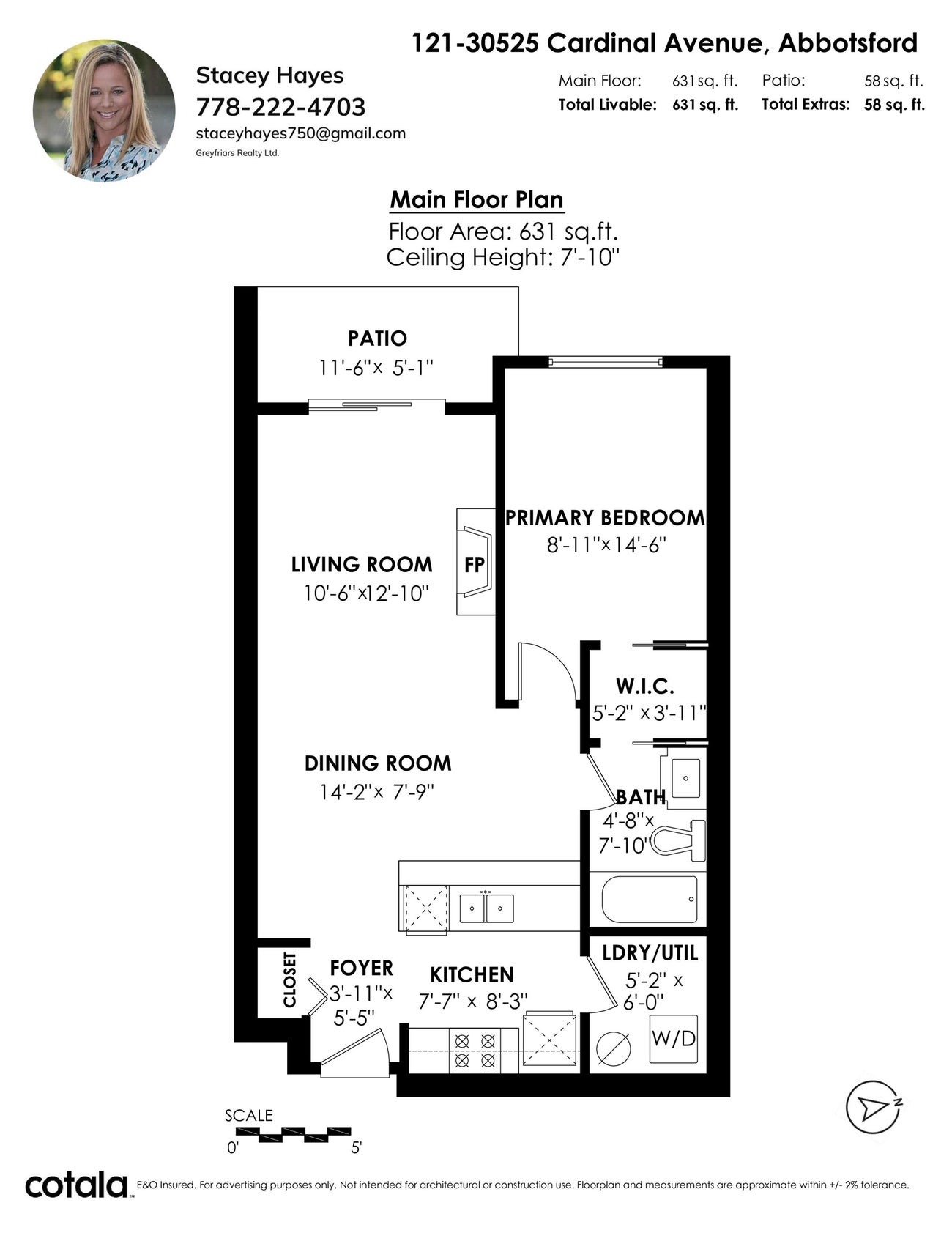 121 30525 CARDINAL AVENUE - Abbotsford West Apartment/Condo, 1 Bedroom (R2942653) #32