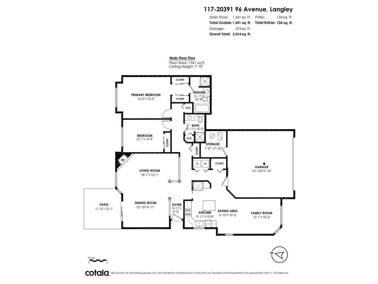 117 - 20391 96 Avenue - Walnut Grove Townhouse for Sale, 2 Bedrooms (R2957991) #3