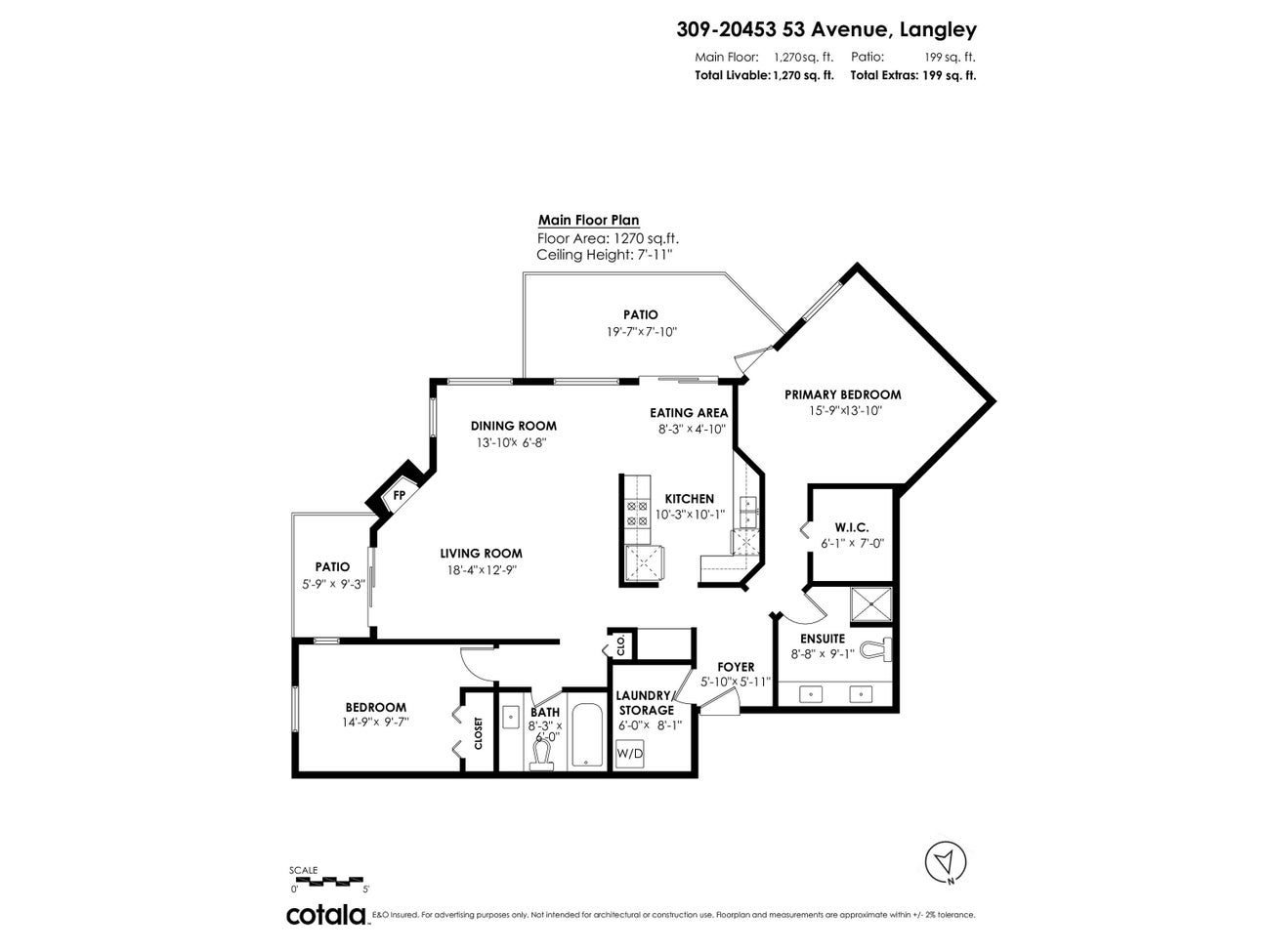 309 20453 53 AVENUE - Langley City Apartment/Condo for Sale, 2 Bedrooms (R2975128) #34