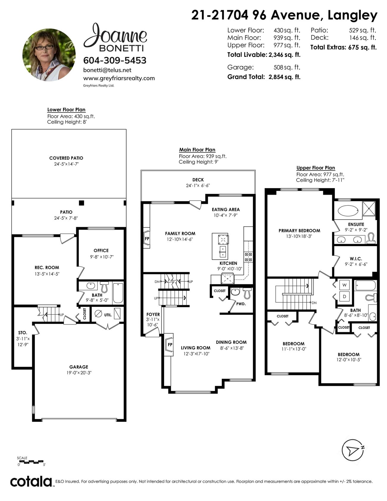 21 - 21704 96 Avenue - Walnut Grove Townhouse for Sale, 3 Bedrooms (R3002090) #3