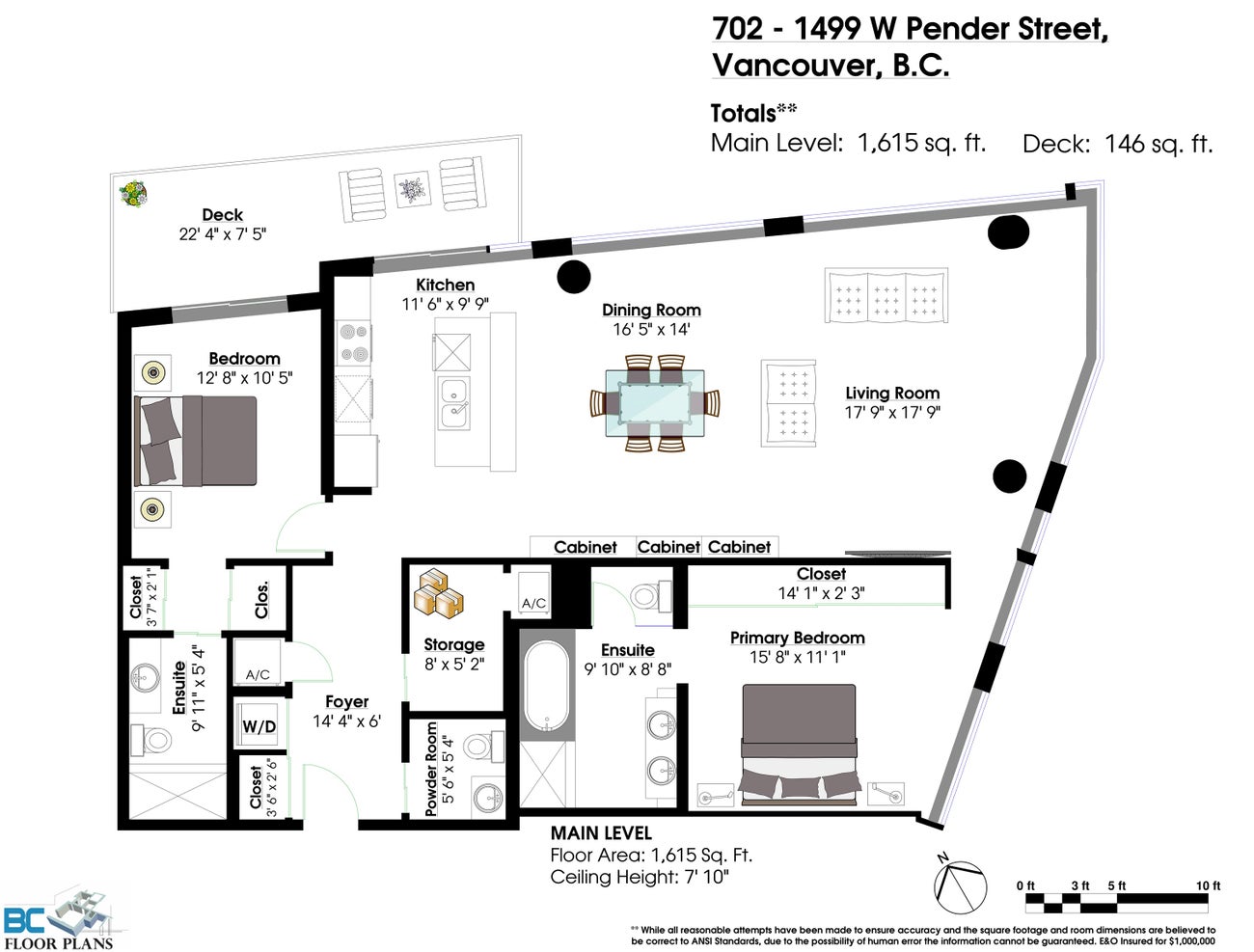 702 1499 W PENDER STREET - Coal Harbour Apartment/Condo for sale, 2 Bedrooms (R2886112) #21