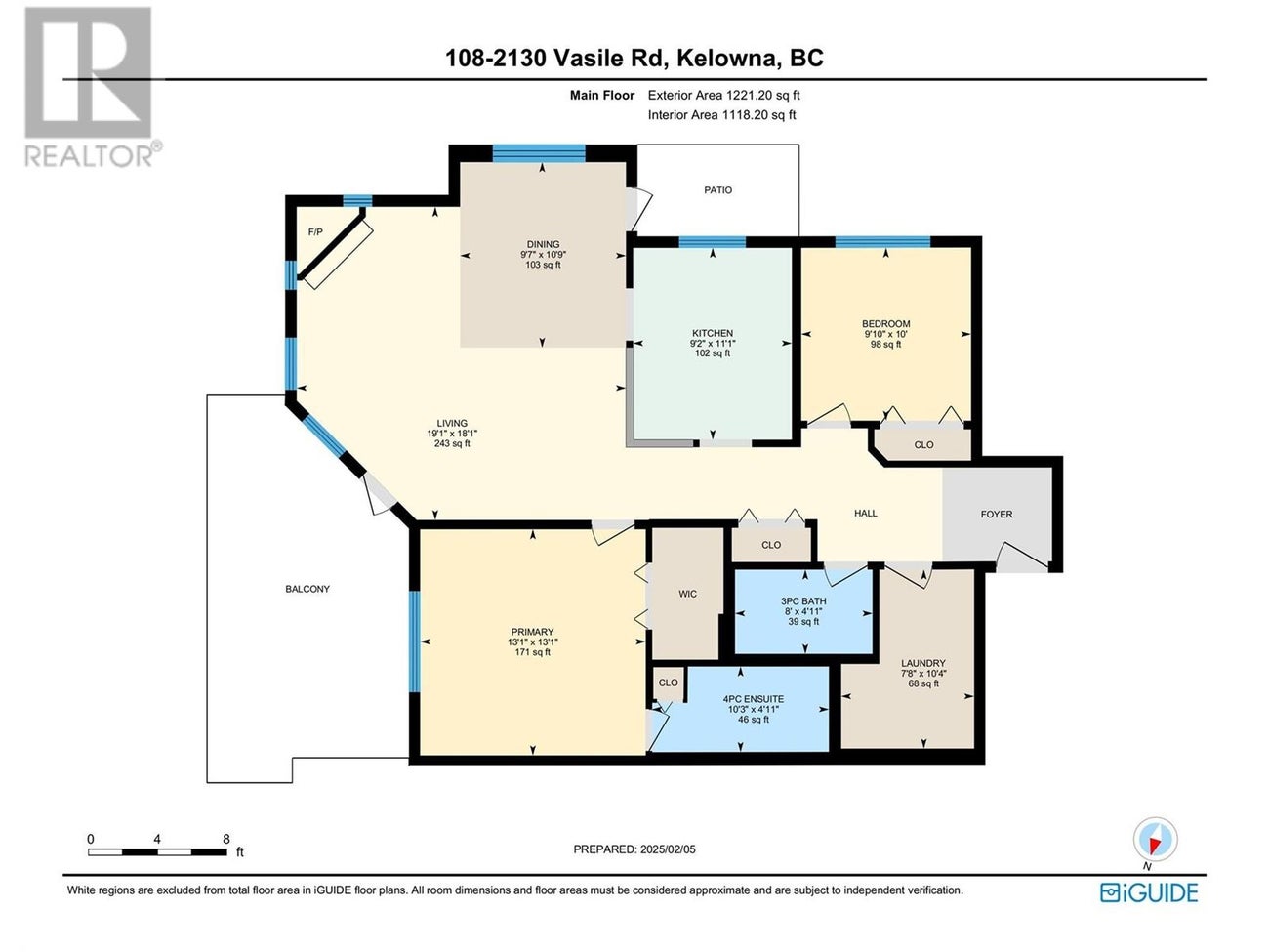 2130 Vasile Road Unit# 108 - Kelowna Apartment for Sale, 2 Bedrooms (10334505) #27