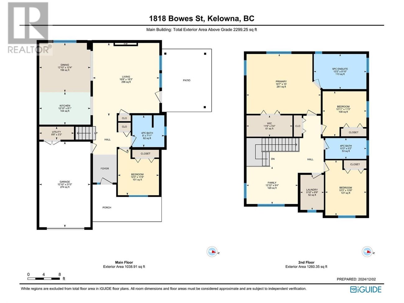 1818 Bowes Street - Kelowna Duplex for Sale, 4 Bedrooms (10338423) #44