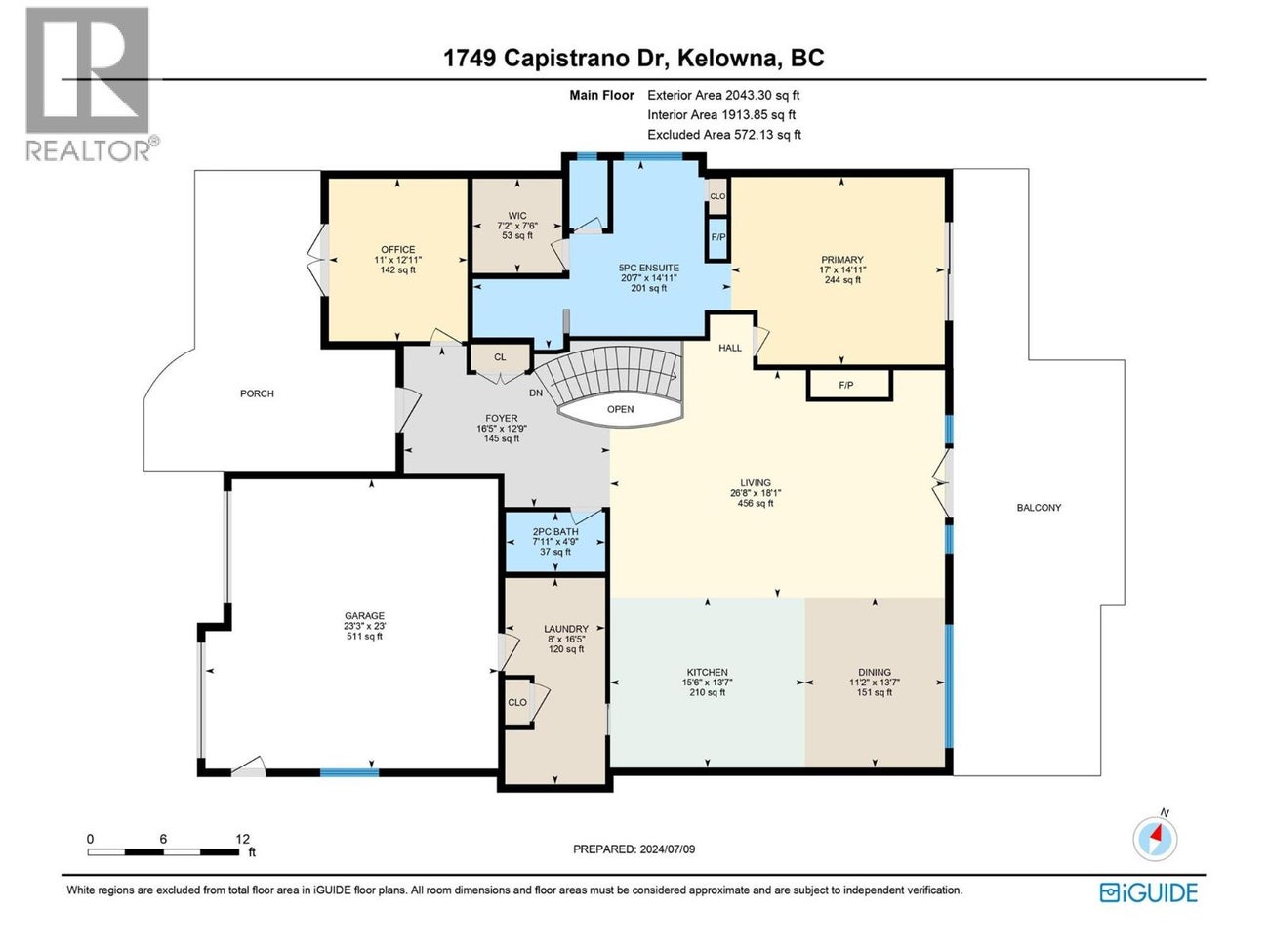 1749 Capistrano Drive - Kelowna House for Sale, 3 Bedrooms (10385473)# - 70