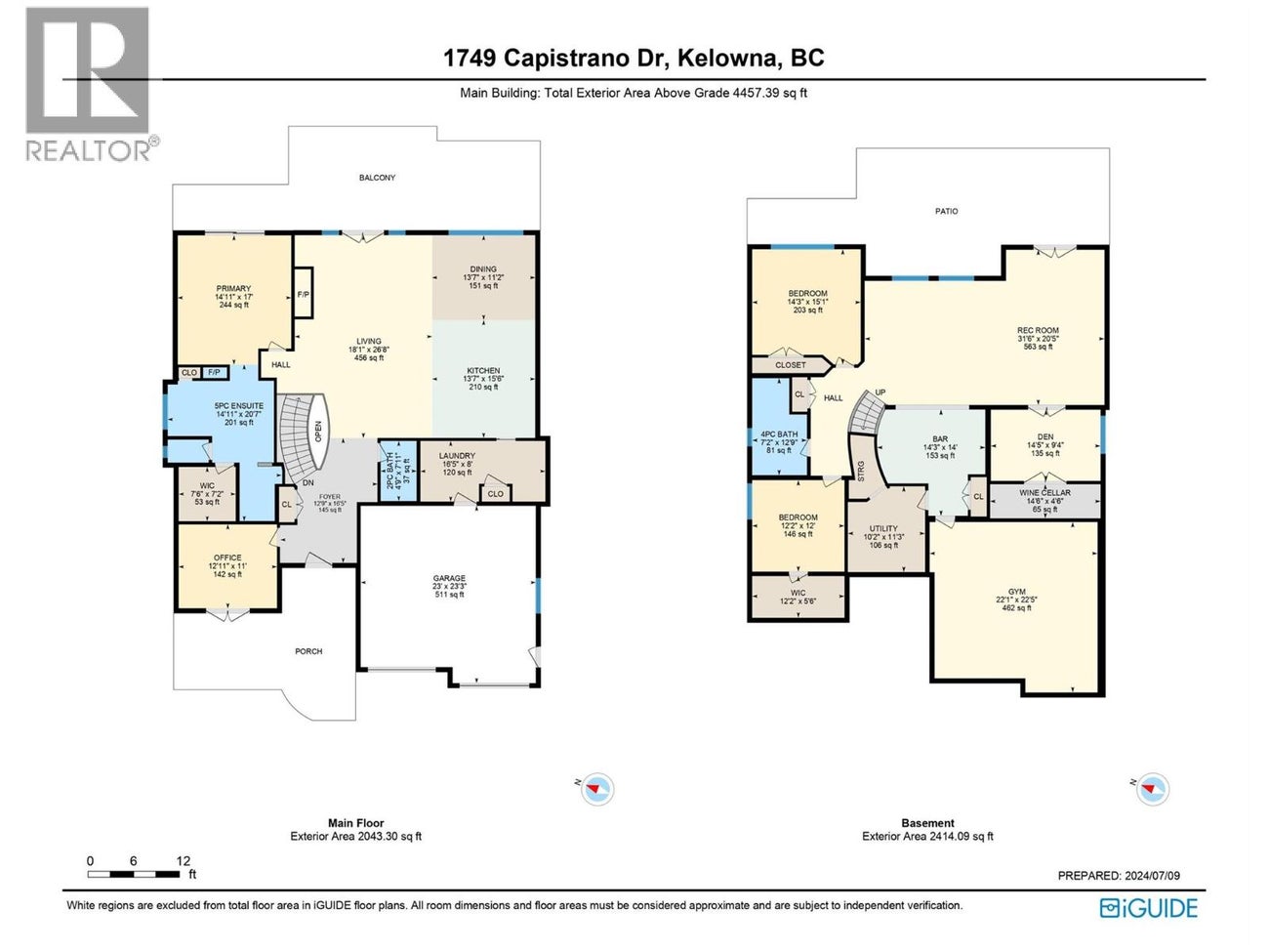 1749 Capistrano Drive - Kelowna House for Sale, 3 Bedrooms (10385473)# - 72