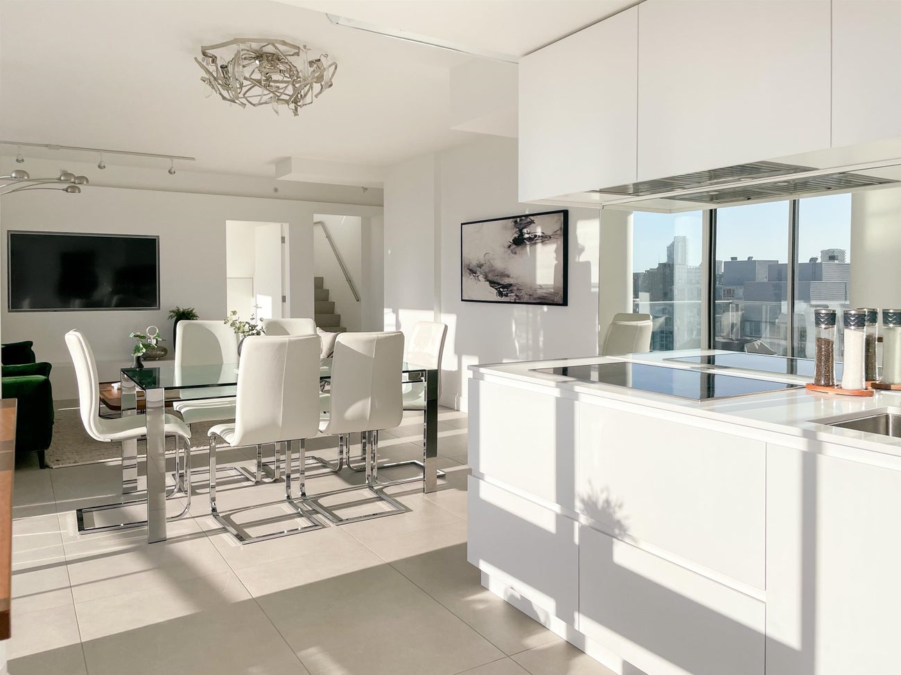 3703 - 689 Abbott Street - Downtown VW Apartment/Condo, 3 Bedrooms (R3089158)# - 4