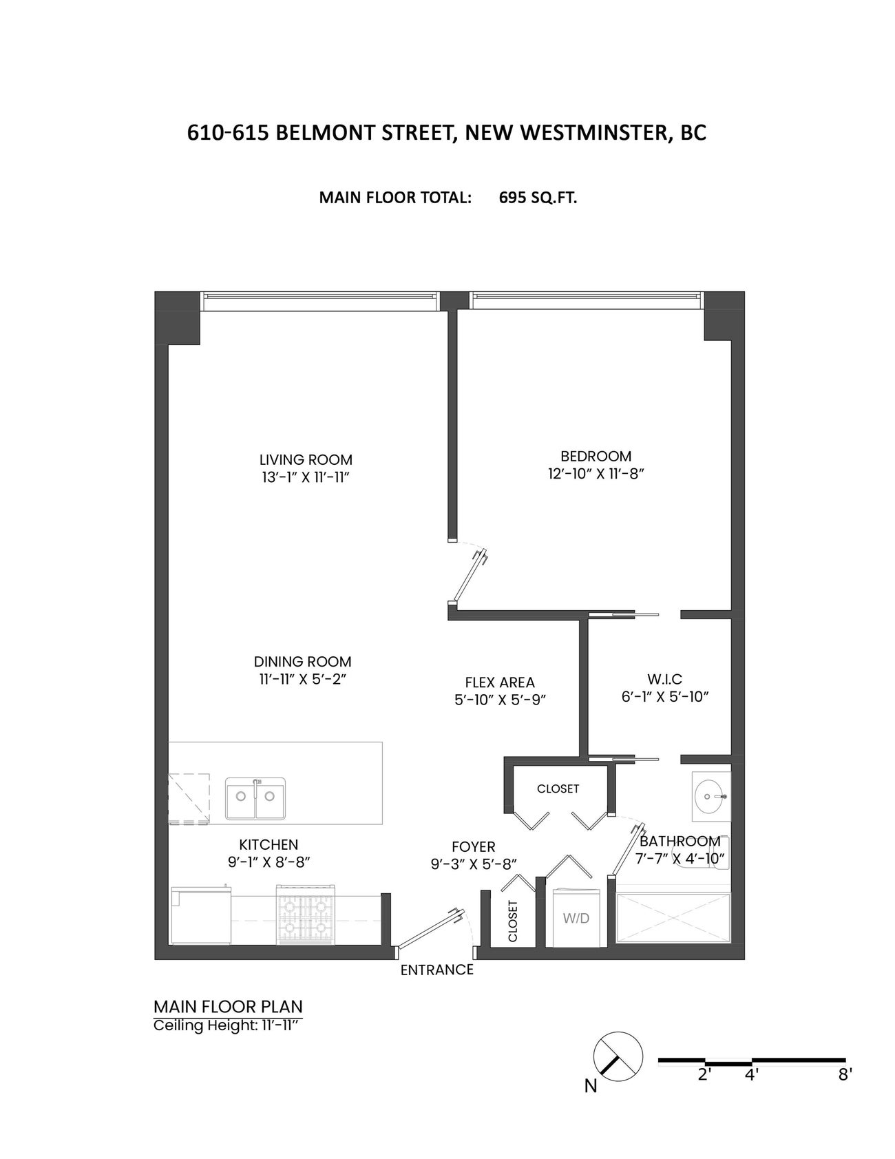 610 - 615 Belmont Street - Uptown NW Apartment/Condo for Sale, 1 Bedroom (R3075562)# - 32