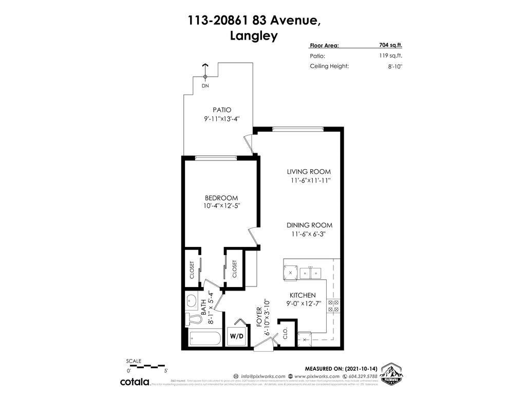 113 20861 83 AVENUE - Willoughby Heights Apartment/Condo for sale, 1 Bedroom (R2626331) #27
