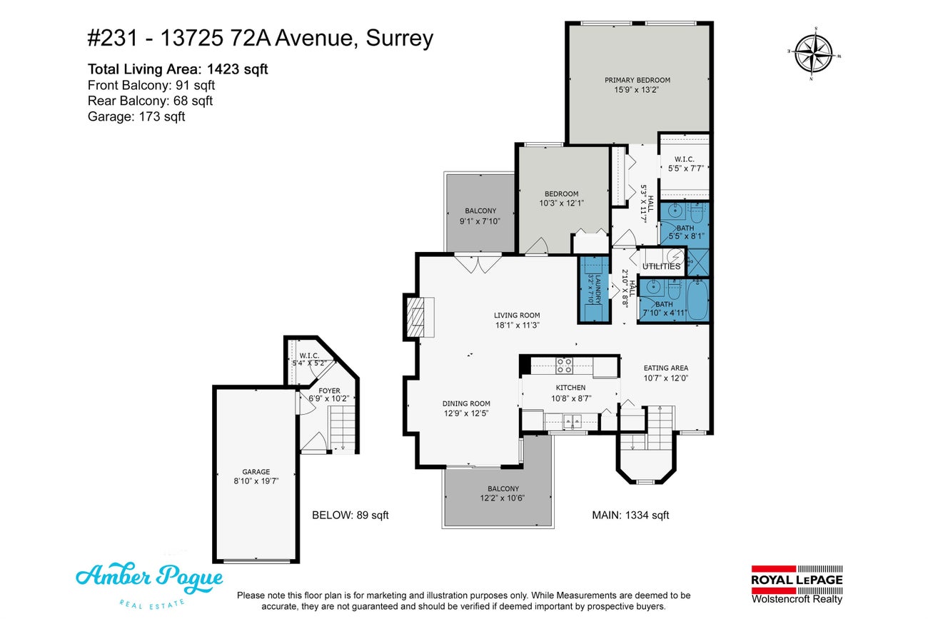 231 13725 72A AVENUE - East Newton Townhouse for Sale, 2 Bedrooms (R2974330) #33