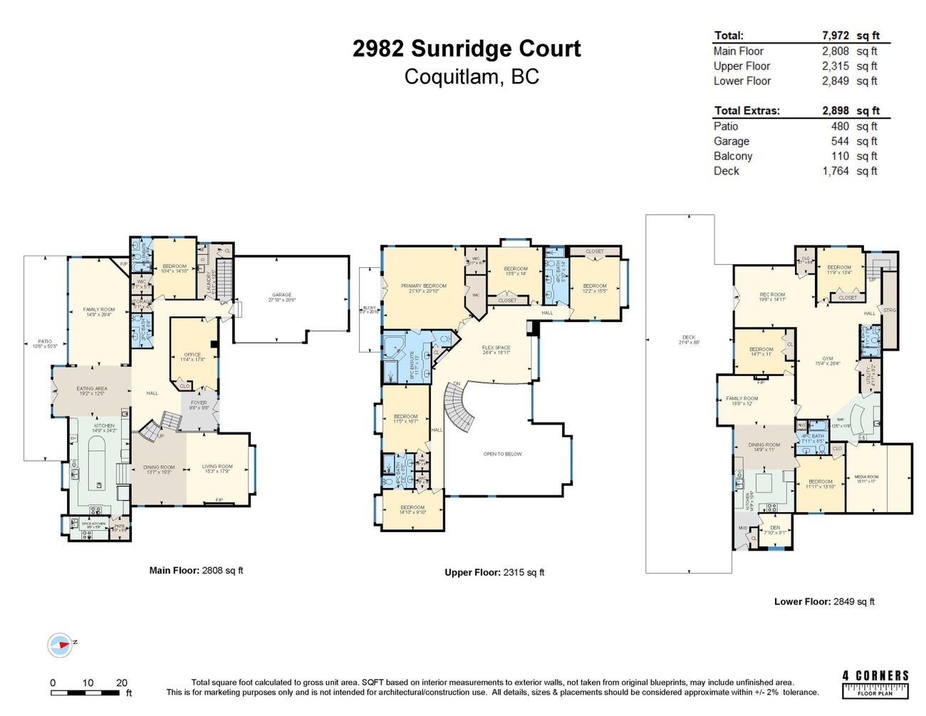 2982 SUNRIDGE COURT - Westwood Plateau House/Single Family for sale, 9 Bedrooms (R2875932) #40